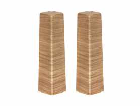 Zakończenia do listwy przypodłogowej Masterline narożnik zew. 1 kpl. 2 szt. Cinnamon Mat CEZAR