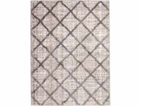 Dywan Bilbao Shaggy 80x150 cm romby beżowy MULTI-DECOR