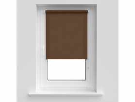 Roleta Mini Classic 68x230 cm ciemny brąz DECODESIGN