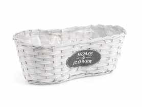 Kosz do obsadzenia z naszywką 35x19x13 cm TIN TOURS