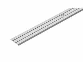 Profil progowy płaski klejony aluminium anoda 25 mm 0,9 m srebrny CEZAR