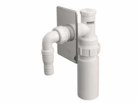 Syfon pralkowy podtynkowy z odejściem 50 mm MCALPINE