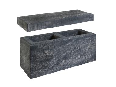 Zdjęcie: System ogrodzeń Murro daszek 5x20x50,4 cm nerino II POLBRUK