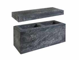 System ogrodzeń Murro daszek 5x20x50,4 cm nerino II POLBRUK