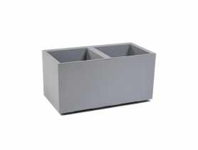 Donica Karo Eco 80x40x40 cm beton szary LAMELA