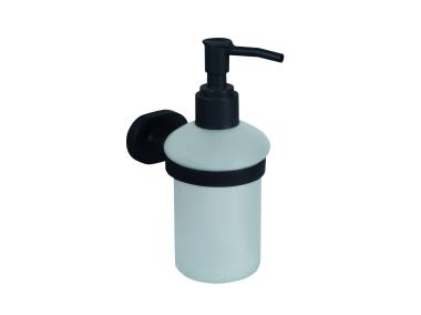 Zdjęcie: Dozownik mydła Go z uchwytem czarny mat BISK