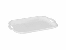 Taca Clever duża 53x37x3 cm biała DOMOTTI