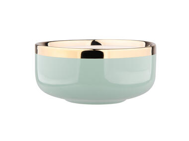 Zdjęcie: Miska Aurora Gold 14 cm jasna zieleń ALTOMDESIGN
