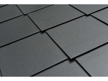 Zdjęcie: Panel dachowy Karo 245 x 245 ps 9006 BLACHY PRUSZYŃSKI