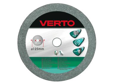 Zdjęcie: Tarcze szlifierskie 125 x 20 mm/ 16 mm- 2 szt. VERTO