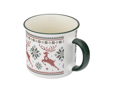 Zdjęcie: Kubek prosty 400 ml dekoracja scandi winter D ALTOM DESIGN