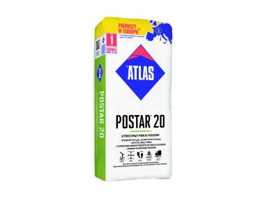 Zdjęcie: Posadzka cementowa Postar 20 - 25 kg ATLAS
