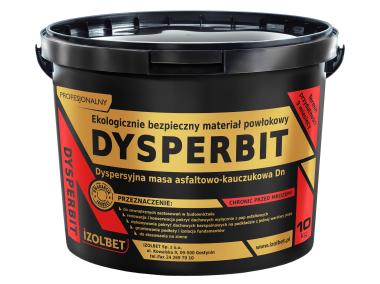 Zdjęcie: Dysperbit masa asfaltowo-kauczukowa 10 kg IZOLBET