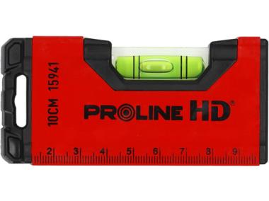 Zdjęcie: Poziomnica Mini, frezowana, 0,5mm / 1m, magnes, poziomica, 13 cm PROLINE HD
