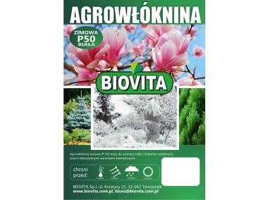 Zdjęcie: Agrowłóknina P-50 biała 1,6x50 m BIOVITA