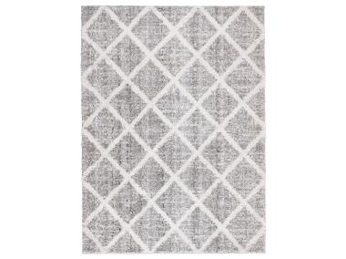 Zdjęcie: Dywan Bilbao Shaggy 160x230 cm romby antracytowy MULTI-DECOR