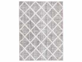 Dywan Bilbao Shaggy 160x230 cm romby antracytowy MULTI-DECOR