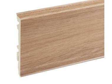 Zdjęcie: Listwa przypodłogowa PVC Masterline 1,3x8 cm, 2,2 m Cinnamon Mat CEZAR