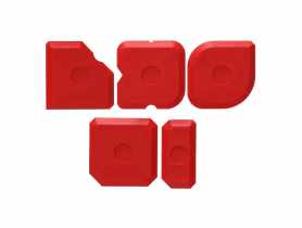 Szpachelki do silikonu 5 szt. DEDRA