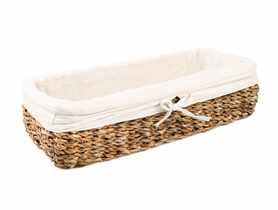 Koszz trawy morskiej z materiałem 42x18x10 cm podłużny TIN TOURS