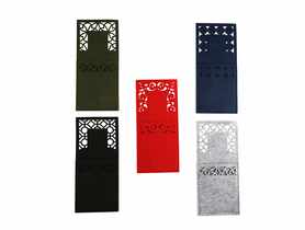Etui na sztućce filcowe mix 5 wzorów 23x10 cm ALTOMDESIGN