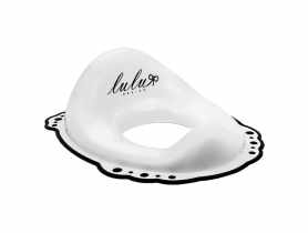 Nakładka sedesowa dla dzieci 2K Lulu Design, biało-czarny NERGIS