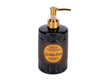 Zdjęcie: Mydło w płynie z dozownikiem 500 ml złoty pył SAVON DE LUXE