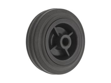 Zdjęcie: Koło kauczukowe czarne 100 mm, 100 kg METRO