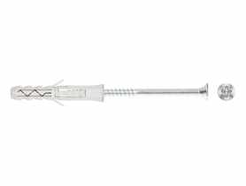 Kołek rozporowy z wkrętem do drewna Krx 10x60 mm  -100 szt. WKRĘT-MET