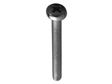 Zdjęcie: Wkrety metryczne łeb cylindryczny ocynkowane DIN 7985 M 6x40 mm HSI