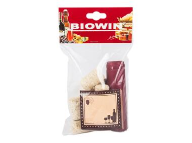 Zdjęcie: Zestaw: korki + etykiety + kapturki - 8 szt. BROWIN