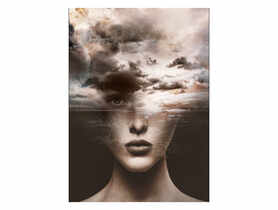Obraz Glasspik Meallic 80x120 cm collage STYLER