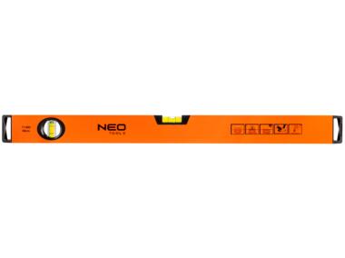 Zdjęcie: Poziomnica aluminiowa, 2 libelle, frezowana dolna powierzchnia, 60 cm NEO