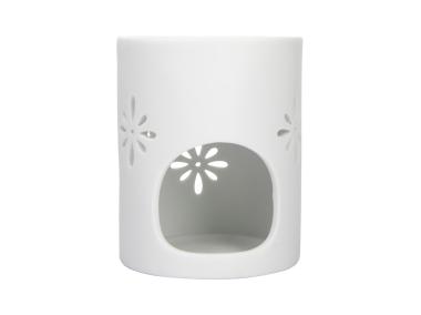 Zdjęcie: Kominek porcelanowy 8x8x10 cm biały połysk ALTOMDESIGN
