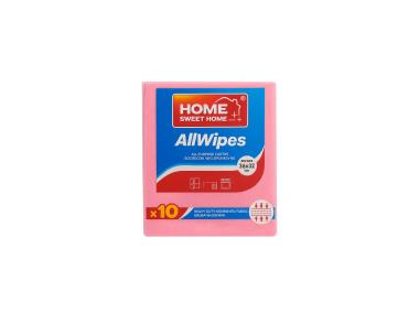 Zdjęcie: Ścierka gruba włóknina All Wipes 10 sztuk HOME SWEET HOME
