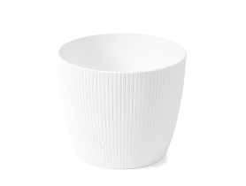 Donica Magnolia 190 mm jumper recycled, kremowy LAMELA