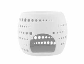 Kominek porcelanowy zapachowy dekorowany Kropki 8,5 cm ALTOMDESIGN