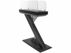 Biokominek wolnostojący Uniflam Zhen czarny BIO2-ZHEN-CZ PARKANEX