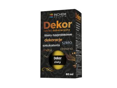 Zdjęcie: Dekor 80 ml złoty INCHEM POLONIA