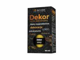 Dekor 80 ml złoty INCHEM POLONIA
