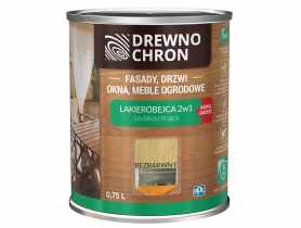 Lakierobejca 2w1 bezbarwny 0,75 L DREWNOCHRON