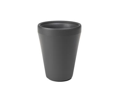 Zdjęcie: Donica wysoka Lima 390, antracyt LAMELA