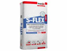 Biały wysokoelastyczny klej żelowy 202_S-FLEX 22,5 kg SOPRO