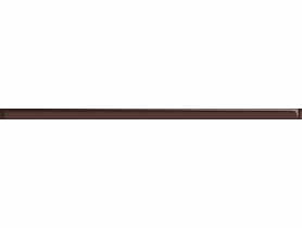 Listwa płytka glass brown new 1,5x40 cm CERSANIT