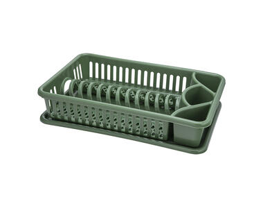 Zdjęcie: Suszarka do naczyń prostokątna 43x27x9,5 cm zielona ALTOMDESIGN