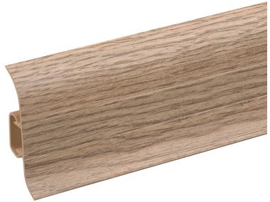 Zdjęcie: Listwa przypodłogowa PVC Premium Classic 22x59 mm; 2,20 m Dąb Cordoba Mat CEZAR
