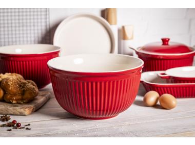 Zdjęcie: Salaterka miska ceramiczna Red Chilli czerwona 26 cm ALTOM DESIGN