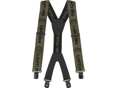 Zdjęcie: Szelki do spodni zielono-czarne, rozmiar uniwersalny LAHTI PRO