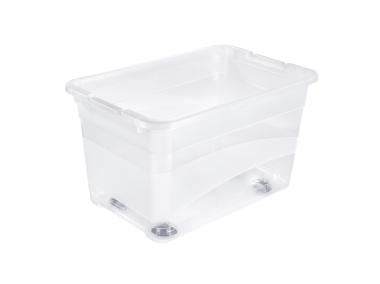 Zdjęcie: Pojemnik cristallbox z kółkami 52 L Konrad KEEEPER