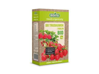Zdjęcie: Nawóz organiczny do truskawek i malin BIO granulat 1 kg BIOVITA